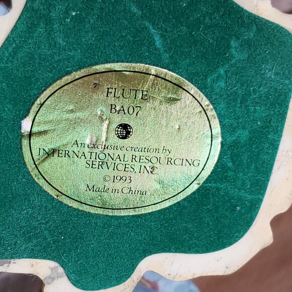 1993 Angel Playing Flute Figure # BA07 by International Resourcing Services - Picture 6 of 6